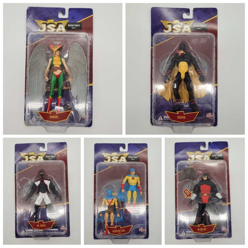 JSA | DC Direct Complete Set Series 1 collectible action figures
